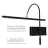 Cocoweb 19-Inch Dimmable LED Grand Piano Lamp with Adjustable Clamp and Brass Accents