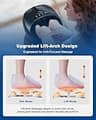 KNQZE Shiatsu Foot Massager with Upgraded Lift-Arch Design and Remote