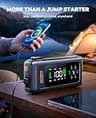 JOLTEKON Portable Car Battery Jump Starter Power Bank with Air Compressor (4500A)