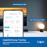 TP-Link Tapo P110M Matter Smart Plug Mini with Energy Monitoring (4-Pack)