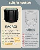 RACAZL Portable -80kPa Electric Mason Jar Vacuum Sealer Kit with LED Display