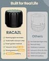 RACAZL Portable -80kPa Electric Mason Jar Vacuum Sealer Kit with LED Display