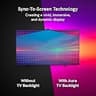 Aura Labs RGBIC Smart TV Backlight with CMOS Camera Color Match (70-85")