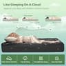 BEDLORE Pillow Top Mattress Topper, Breathable Bamboo Viscose, King Size