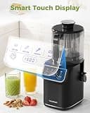 TUUMIIST 3-in-1 Cold Press Juicer Machine with 100oz Large Capacity and Wide Feed Chute