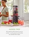 Nama J2 Cold Press Juicer with Hands-Free Self-Feeding Hopper and Wide Chute