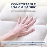 Neo Sleep 12-Inch Airflow Pocket Spring Hybrid Mattress, Standard Queen Size
