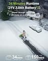 Snow Joe SJ623E 18-Inch 15-Amp Corded Electric Snow Thrower with Light