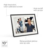 Aura 10-Inch HD WiFi Digital Picture Frame with Classic Matted Border