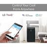 LG 8000 BTU DOE 12000 BTU ASHRAE Smart Portable Air Conditioner with ThinQ App
