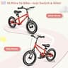Viyazaba 2-in-1 Convertible Kids Training Bike with Removable Pedal Kit