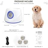 XIMUSON Automatic USB-Rechargeable Dog Ball Launcher for Small & Medium Breeds