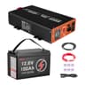 VEVOR 2000W Sump Pump Inverter & 100Ah LiFePO4 Lithium Battery Bundle
