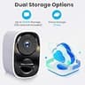 2026 Upgraded 2K Wireless Outdoor Security Camera with Spotlight and Free Cloud Storage