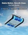 ECOVACS Ultramarine P1 Cordless Robotic Pool Vacuum with 4800 GPH Suction