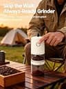 LAMIDO Portable Cordless Electric Burr Coffee Grinder with 2000 mAh Rechargeable Battery
