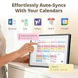 Dragon Touch 10.1-Inch Compact Interactive Digital Wall Calendar and Chore Chart