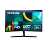 Samsung Essential S3 LS27D366GANXZA 27-Inch FHD 100Hz Curved Monitor with Eye Care