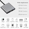 Mindorlen USB-C Multiport Desktop Workstation Hub with HDMI and USB 3.0