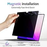 Peslv Magnetic Anti-Blue Light Privacy Screen Filter for 15-Inch MacBook Air