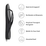 Archies Orthotic Arch Support Men's Flip Flop with Custom Closed-Cell Foam