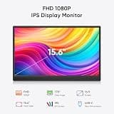 Dopesplay 15.6-Inch 1080P FHD IPS Laptop Screen Extender with 360-Degree Stand