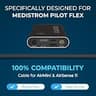 Medistrom Pilot Flex Travel CPAP Machine Backup Battery, Charcoal, 98Wh