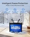DC HOUSE 12V 100Ah LiFePO4 Trolling Motor Lithium Battery, BCI Group 24
