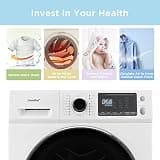 COMFEE’ 2.7 Cubic Foot Ventless Washer Dryer Combo With Inverter Motor