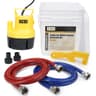 6699 1/4HP Heavy-Duty Tankless Water Heater Flushing Kit with 1500 GPH Flow Rate