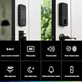 myQ Secure View 3-in-1 Smart Lock with 2K HDR Video Doorbell and Camera