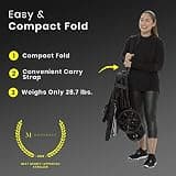 Jeep Destination Ultralight Side-by-Side Double Stroller with 100-Lb Capacity