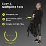 Jeep Destination Ultralight Side-by-Side Double Stroller with 100-Lb Capacity