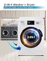 BLACK+DECKER 2.7 Cu. Ft. All-in-One Front Load Washer and Ventless Dryer