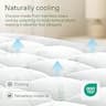 Niagara Sleep Solution Ultra Soft Bamboo-Derived Pillow Top Mattress Pad