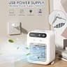 Deller 25W Rechargeable Portable Evaporative Air Cooler 500ml Capacity