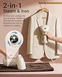 Bear Handheld Clothes Steamer 1300W with Fast Heat Up and Auto-Off Feature