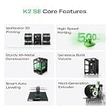 Creality K2 SE High-Speed CoreXY 3D Printer with Quick-Swap Nozzle System