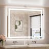 TETOTE 42" x 36" Ultra-Bright 9500 Lux Commercial LED Lighted Bathroom Mirror