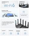TP-Link Archer AX80 AX6000 Wi-Fi 6 Router Featuring a 2.5 Gbps Multi-Gig Port