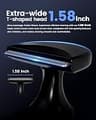 NUBACK Electric Back Shaver for Men with Ultra-Wide Blade and Dual Speed Settings