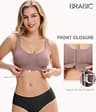 BRABIC Women's Front-Closure Surgical Compression Recovery Bra Bralette