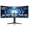 KOORUI 34E6UC 34-Inch WQHD 180Hz 1000R Curved Ultrawide Gaming Monitor