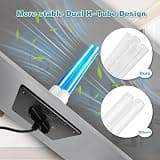80W High-Power HVAC Duct UVC Sanitizer System with Detachable Ceramic Base