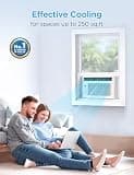 Midea Easycool 3-in-1 6,000 BTU Window Air Conditioner System with Remote