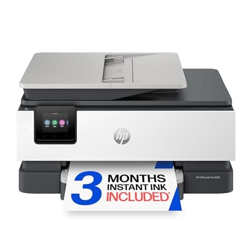 HP OfficeJet Pro 8125 Wireless All-in-One Color Inkjet Printer with Touchscreen