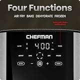 Chefman TurboFry 4-in-1 Air Fryer, 8-Quart