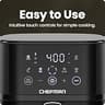 Chefman Compact Digital Air Fryer with Window, 4-Quart
