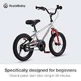 RoyalBaby EZ Kids Convertible Balance and Pedal Bicycle, 14-Inch Frame