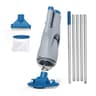 Kokido Cordless Handheld Pool Vacuum with 72-Inch Aluminum Pole and 60-Minute Runtime